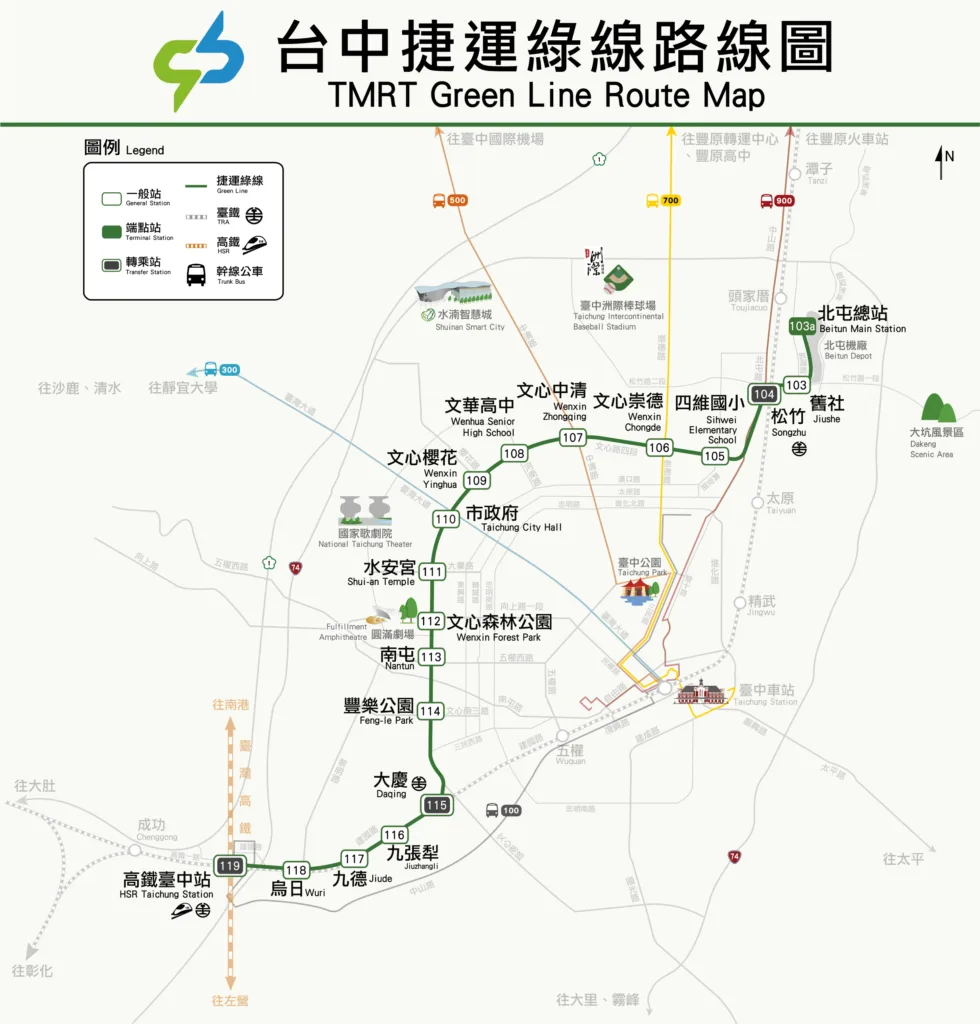 mrt info map - 台中設計週